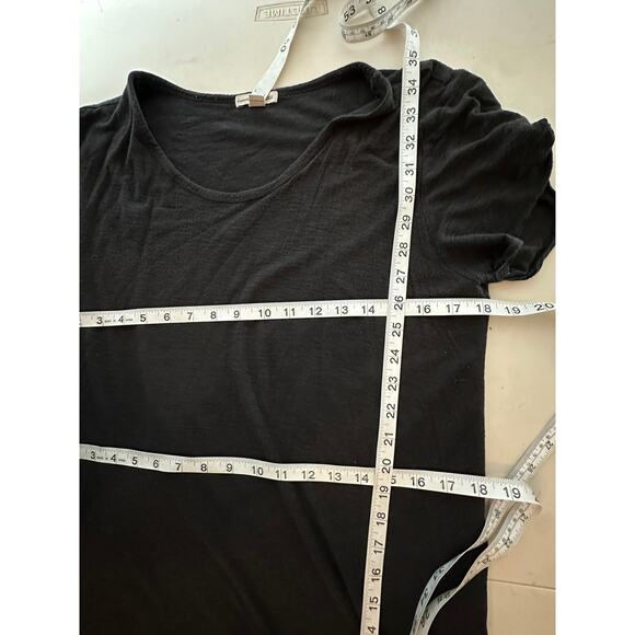 Standard‎ James Perse Womens T-Shirt Sheath Dress 3 Large Black Cotton Blend - Picture 9 of 9